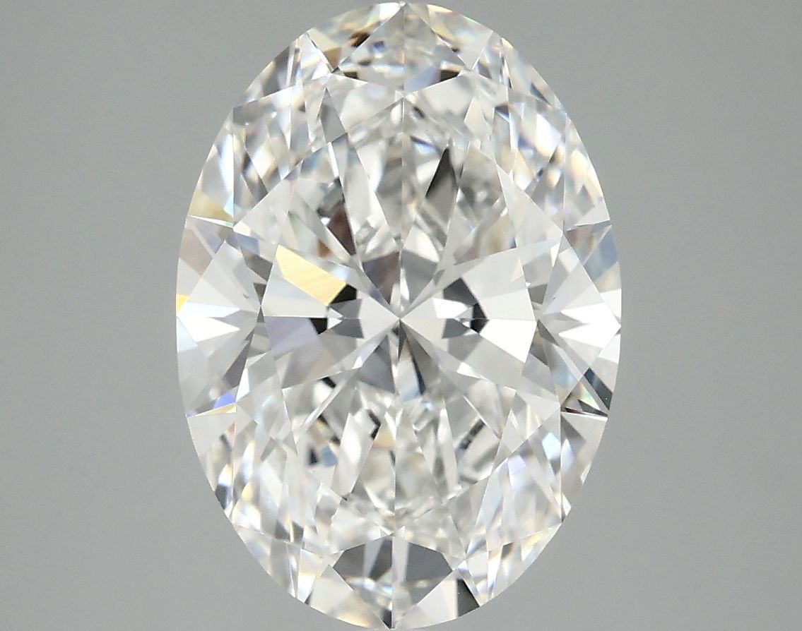 3.93 ct. oval Lab Grown Diamond front image