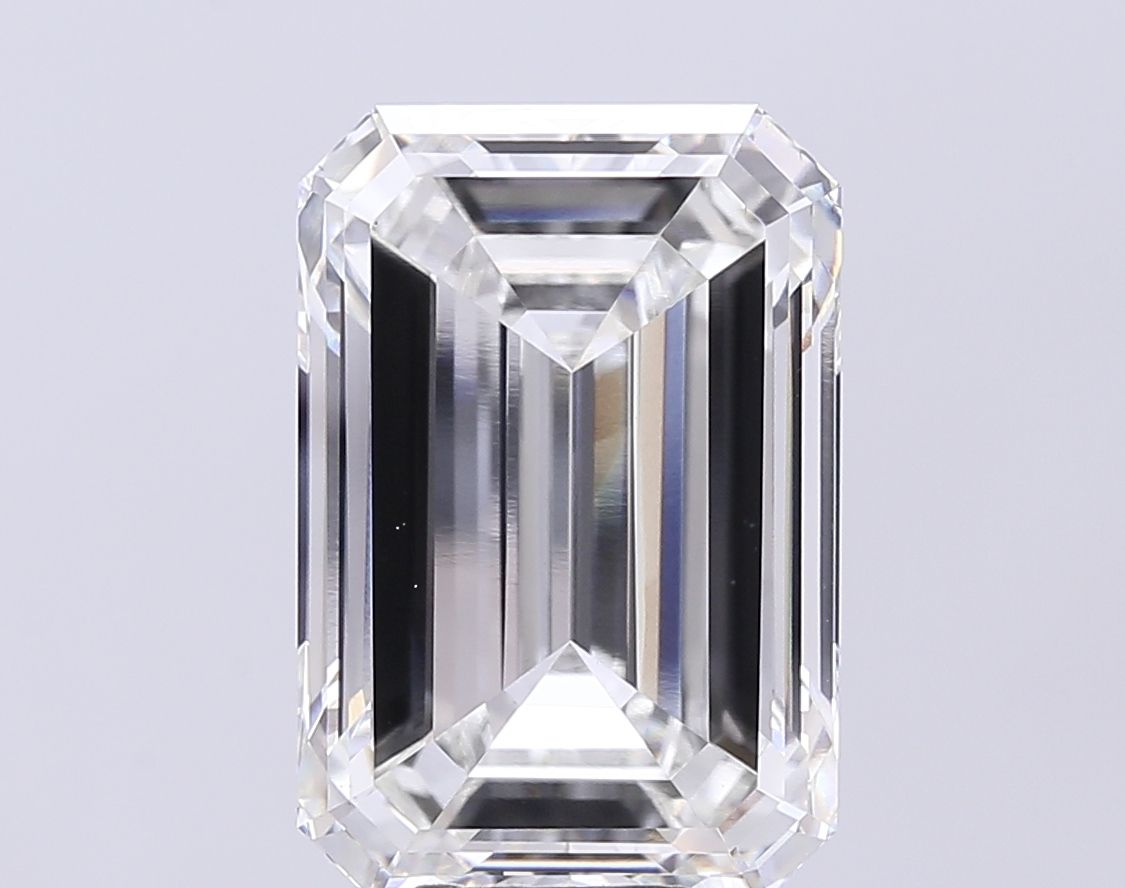 9.51 ct. emerald Lab Grown Diamond front image