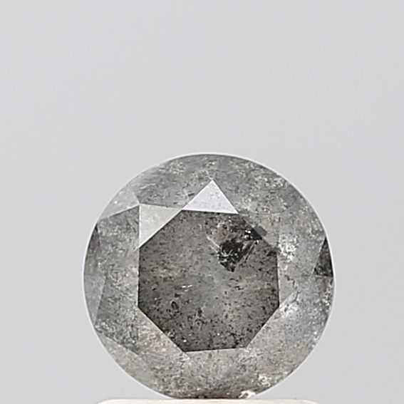 1.19 Carat Round Diamond Salt and Pepper VVS1