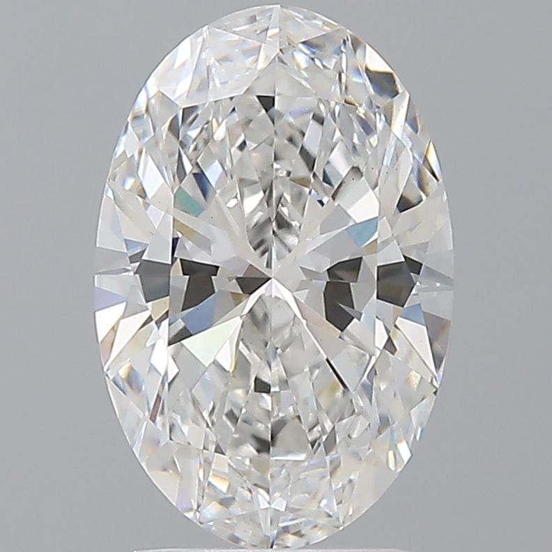 2.60 ct. oval Lab Grown Diamond front image