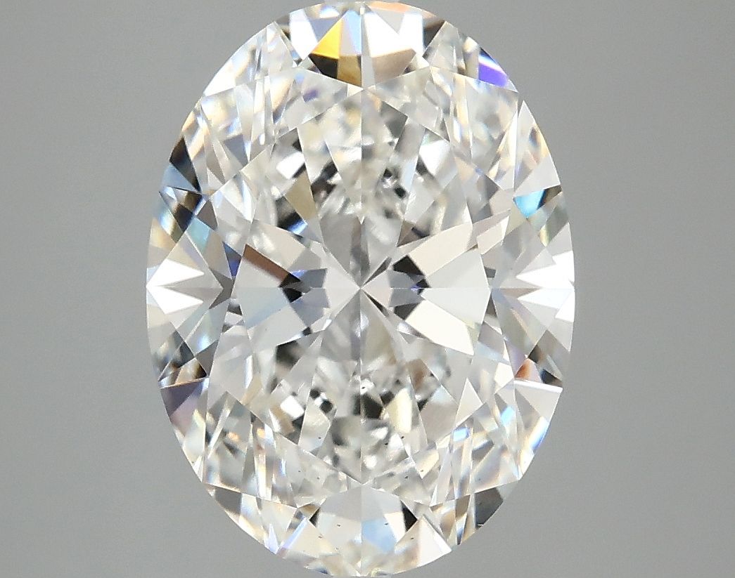 4.06 ct. oval Lab Grown Diamond front image