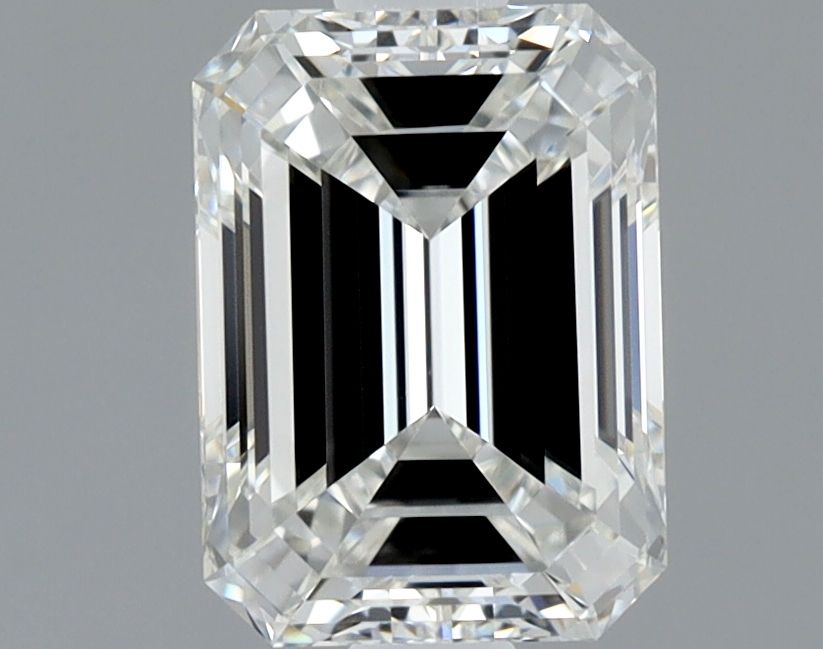1 Carat Emerald Diamond F VVS2