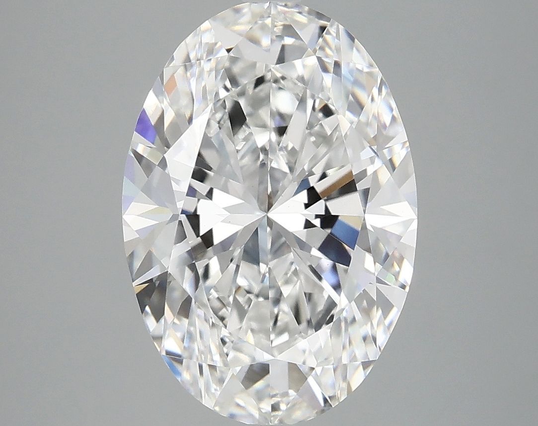 3.87 ct. oval Lab Grown Diamond front image