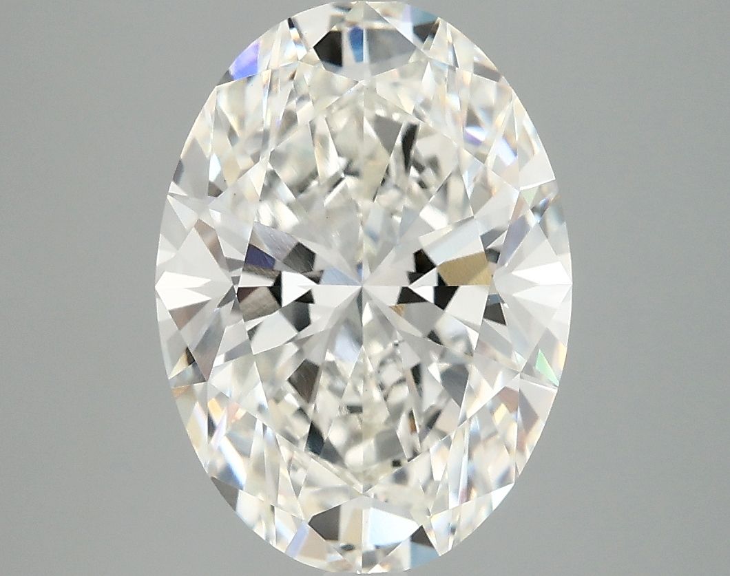 4.08 ct. oval Lab Grown Diamond front image