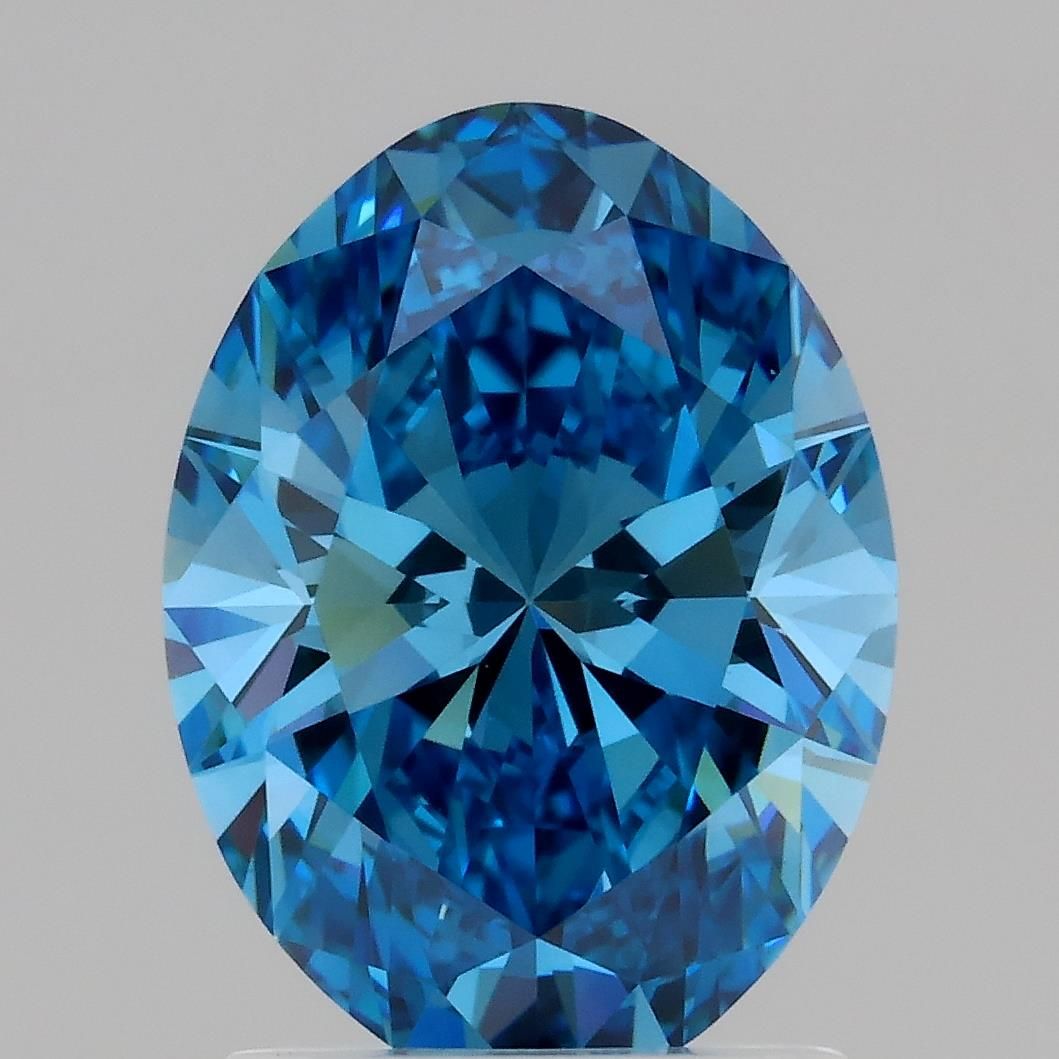 1.68 ct. oval Lab Grown Diamond front image