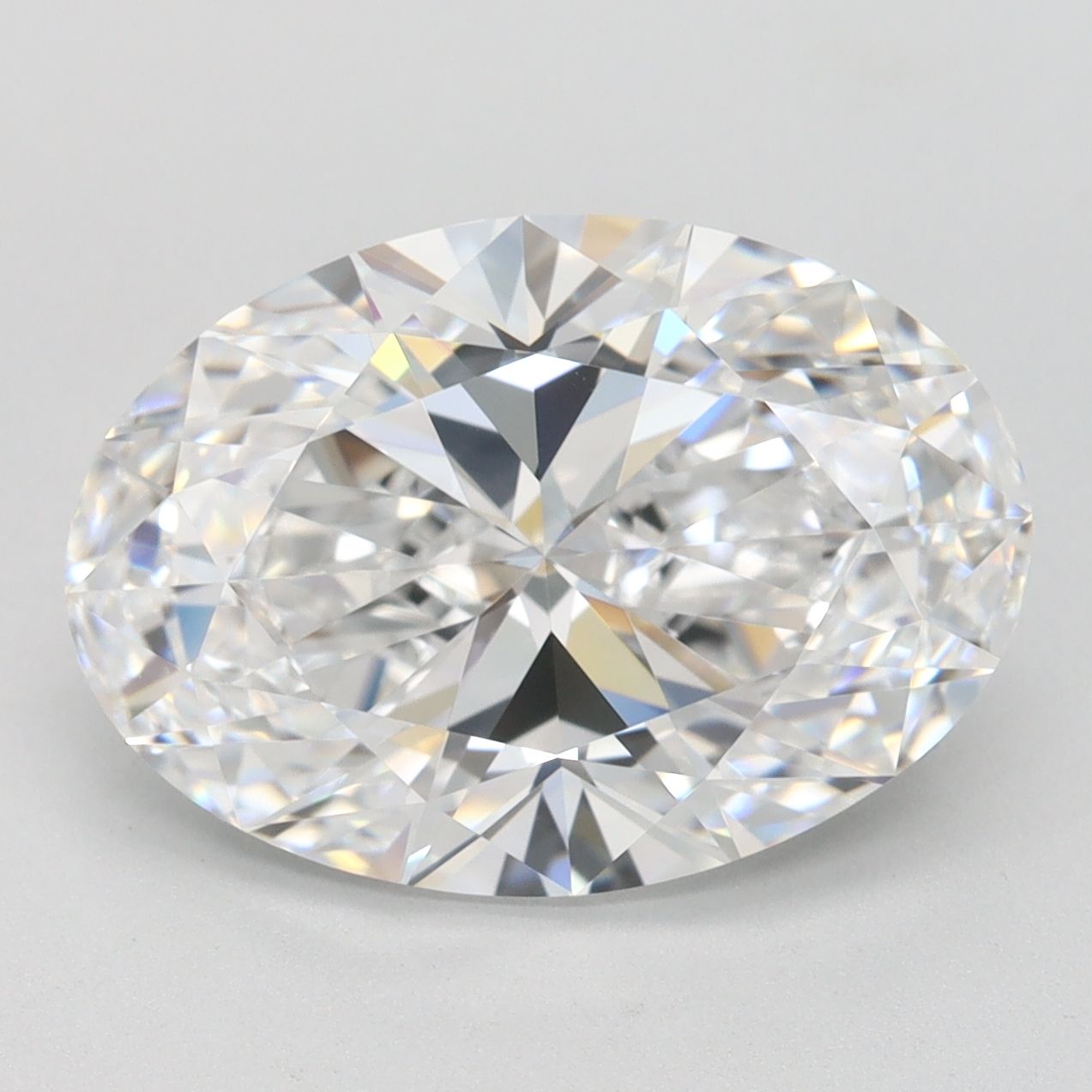 4.45 ct. oval Lab Grown Diamond front image