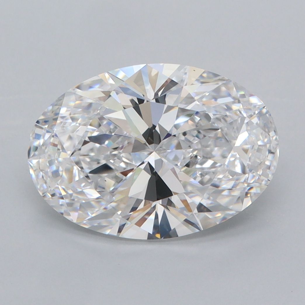3.01 ct. oval Lab Grown Diamond front image