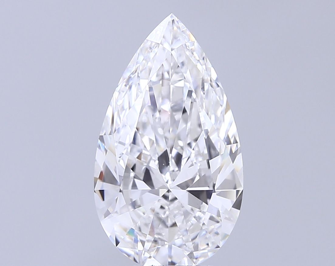 4.01 ct. pear Lab Grown Diamond front image