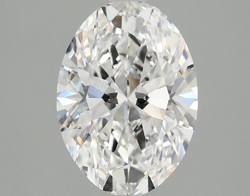 2.10 ct. oval Lab Grown Diamond front image