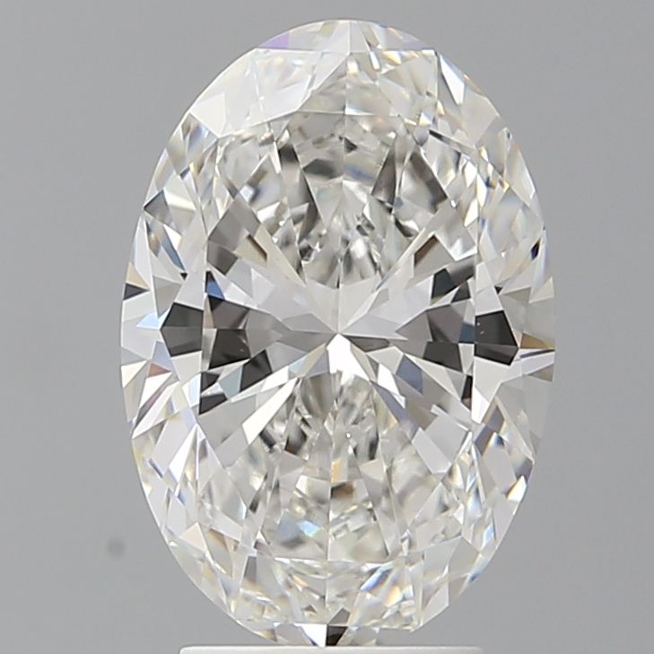 3.52 ct. oval Lab Grown Diamond front image