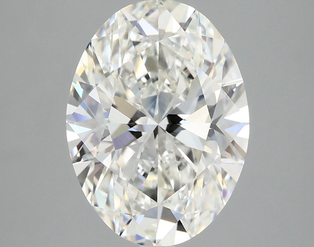 3.75 ct. oval Lab Grown Diamond front image