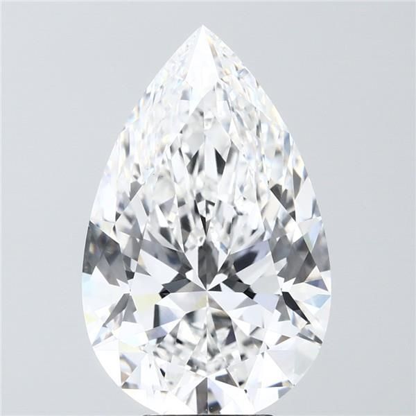 6.08 ct. pear Lab Grown Diamond front image