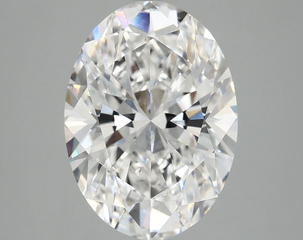 4.02 ct. oval Lab Grown Diamond front image