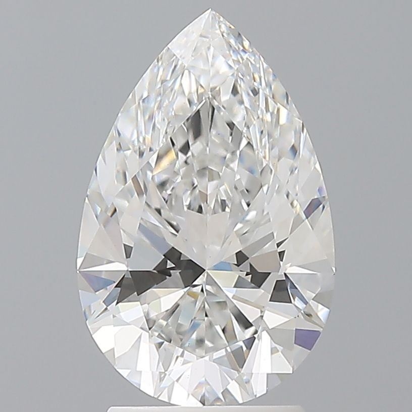 2.60 ct. pear Lab Grown Diamond front image