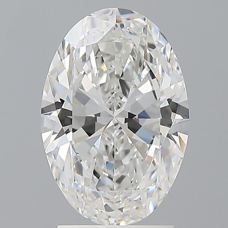2.60 ct. oval Lab Grown Diamond front image