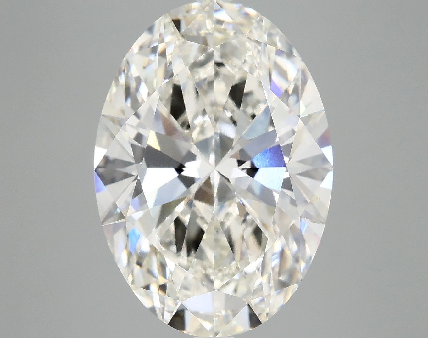 7.03 ct. oval Lab Grown Diamond front image