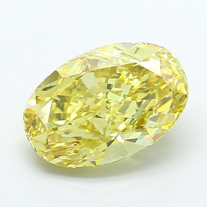 5.38 ct. oval Lab Grown Diamond front image