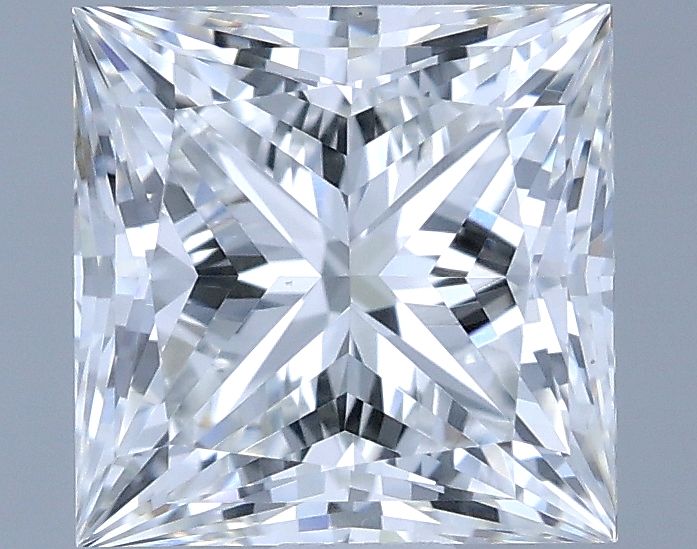 1.24 ct. princess Lab Grown Diamond front image
