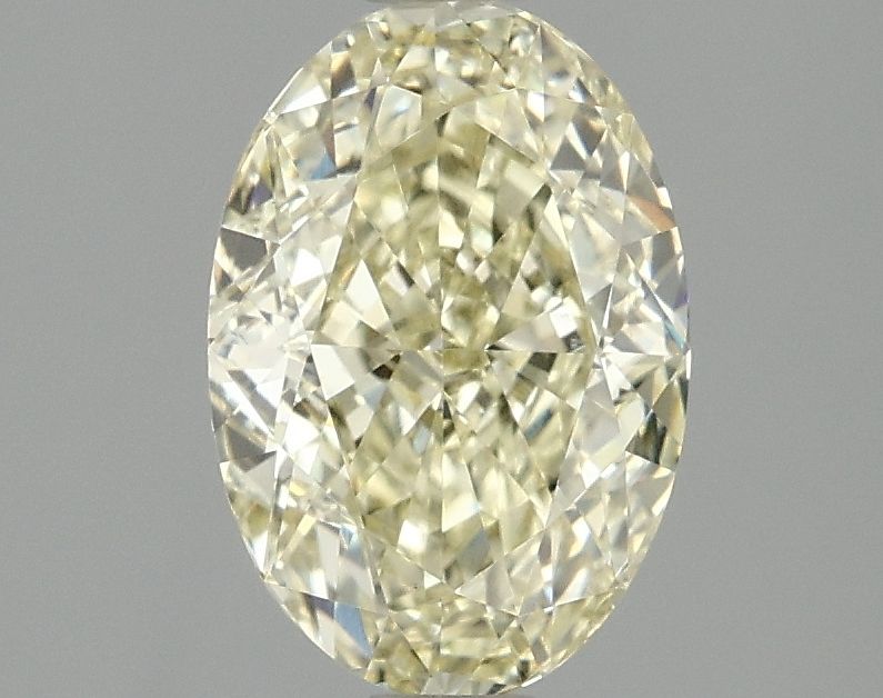 2.08 ct. oval Lab Grown Diamond front image