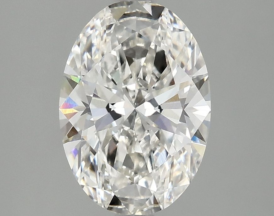 2.02 ct. oval Lab Grown Diamond front image