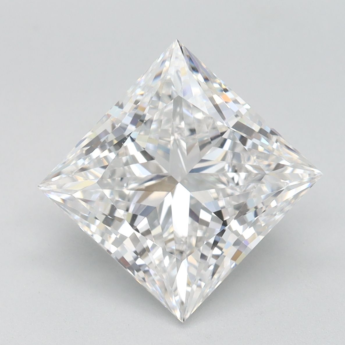3.28 ct. princess Lab Grown Diamond front image