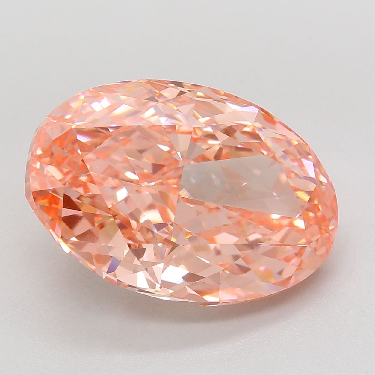 15.10 ct. oval Lab Grown Diamond front image