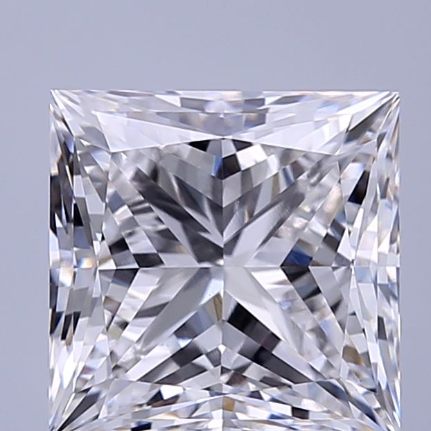 2.42 ct. princess Lab Grown Diamond front image