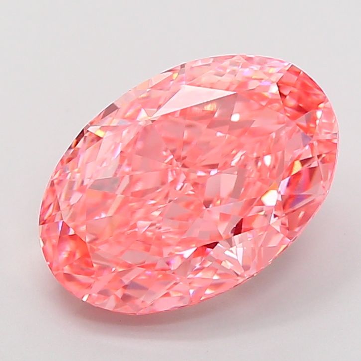 5.10 ct. oval Lab Grown Diamond front image