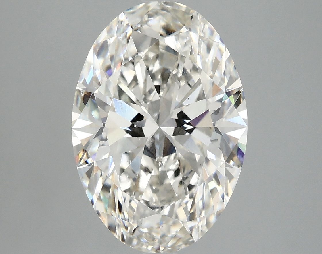 4.03 ct. oval Lab Grown Diamond front image