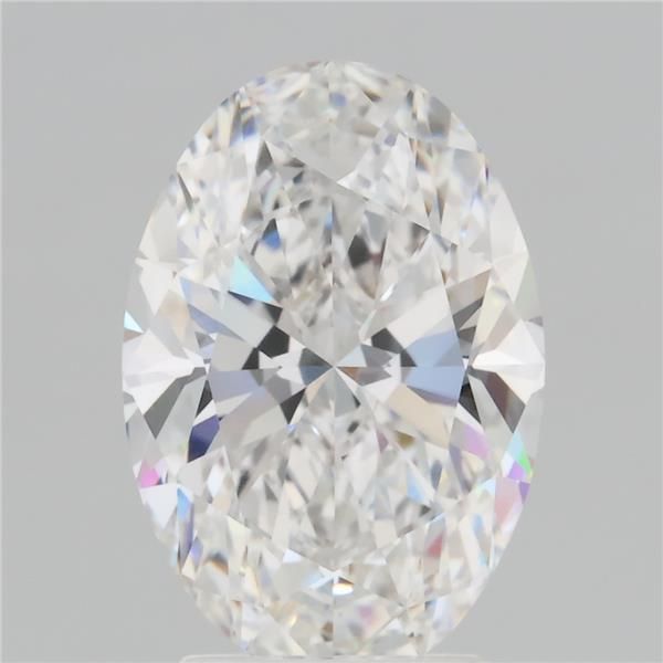 3.08 ct. oval Lab Grown Diamond front image