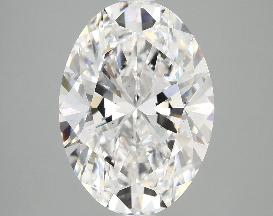 4.10 ct. oval Lab Grown Diamond front image