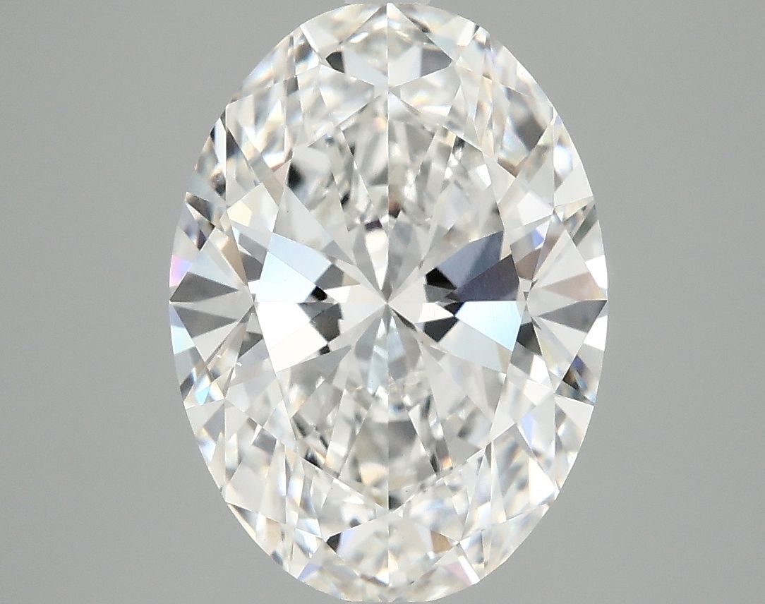 4.04 ct. oval Lab Grown Diamond front image