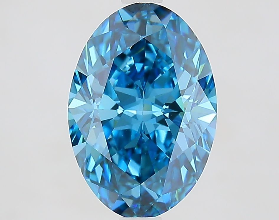 2.41 ct. oval Lab Grown Diamond front image