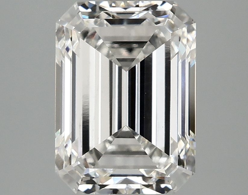 2.97 ct. emerald Lab Grown Diamond front image