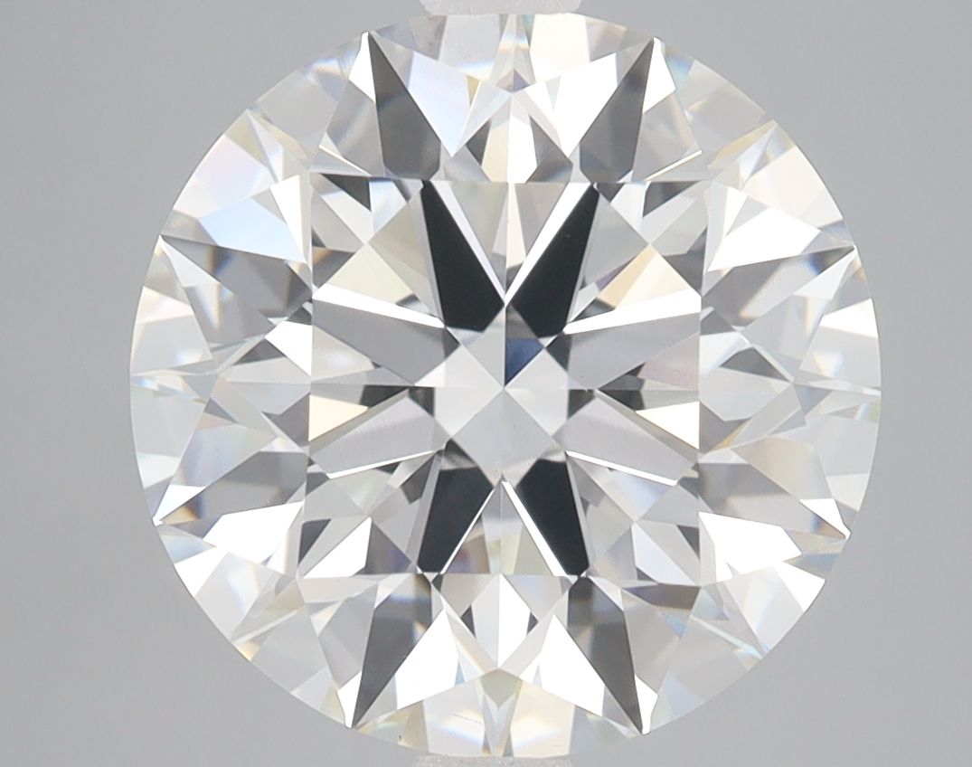 5.66 ct. round Lab Grown Diamond front image