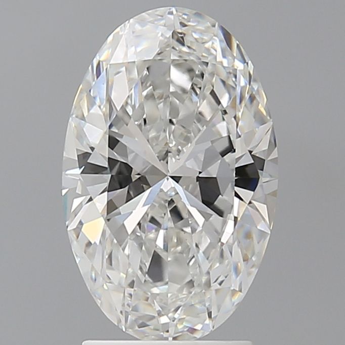 2.59 ct. oval Lab Grown Diamond front image