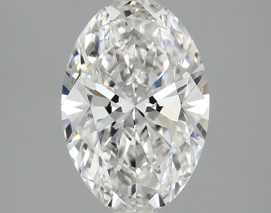 2.08 ct. oval Lab Grown Diamond front image