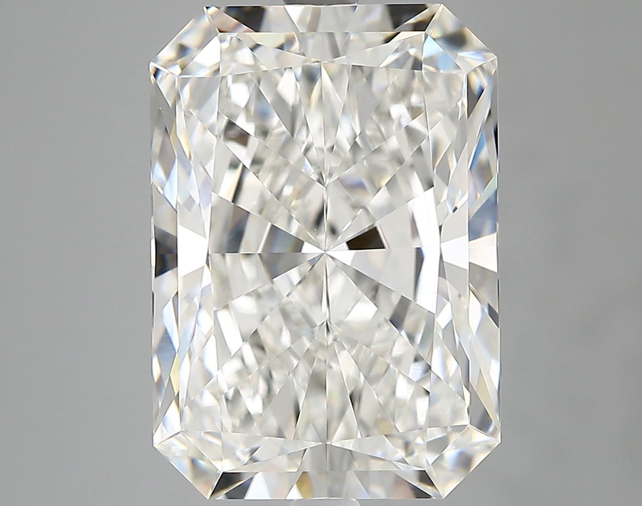 7.10 ct. radiant Lab Grown Diamond front image