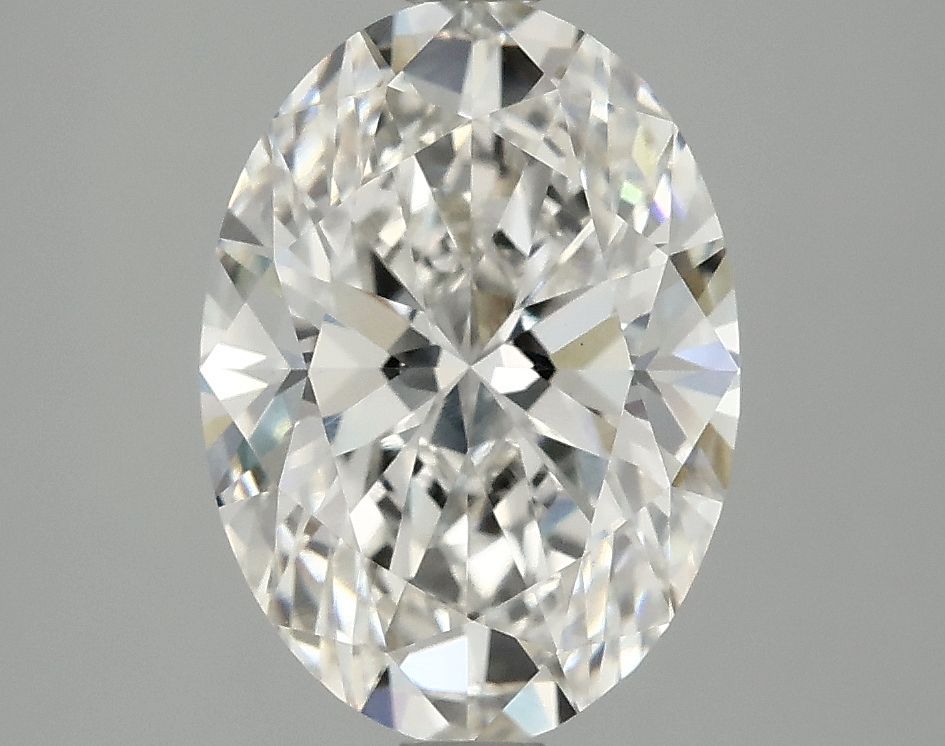 3.02 ct. oval Lab Grown Diamond front image