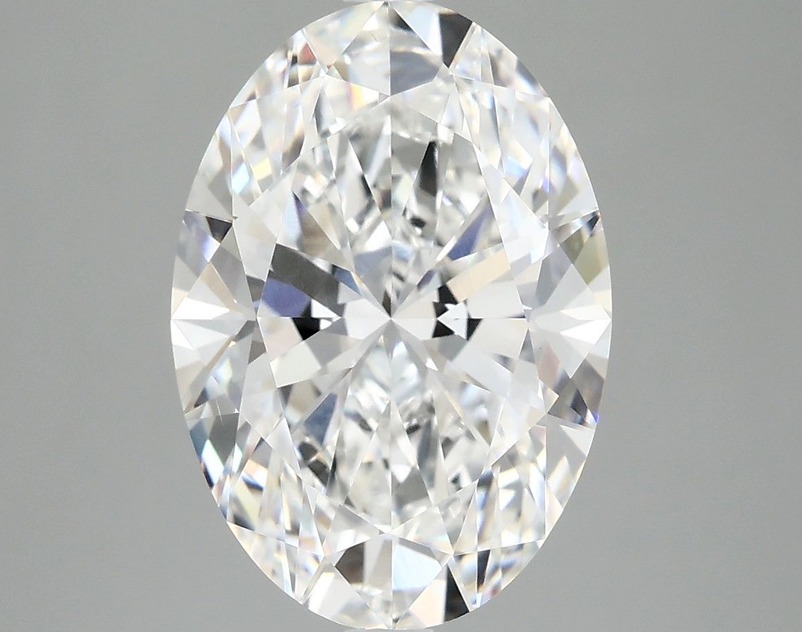 3.86 ct. oval Lab Grown Diamond front image
