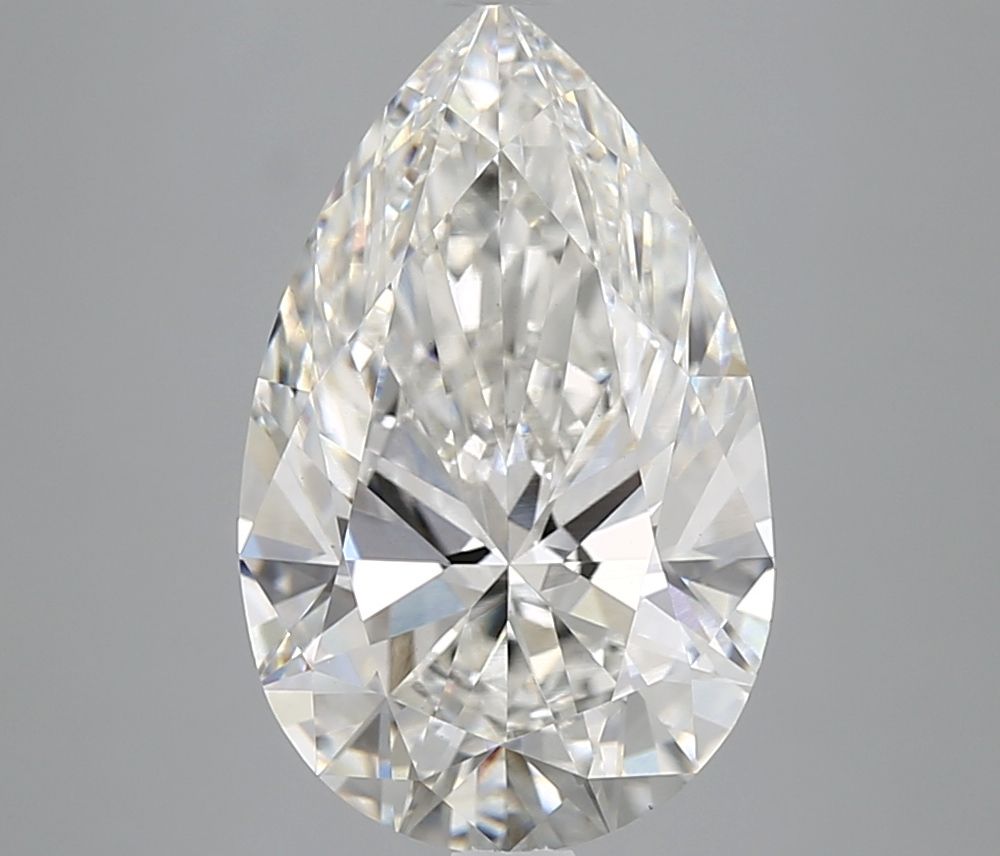4.10 ct. pear Lab Grown Diamond front image