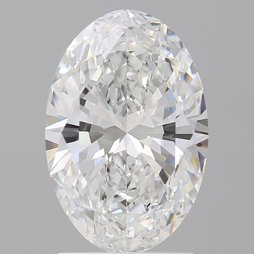 2.08 ct. oval Lab Grown Diamond front image
