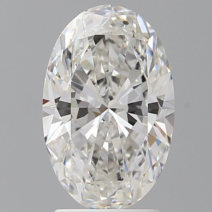 2.55 ct. oval Lab Grown Diamond front image