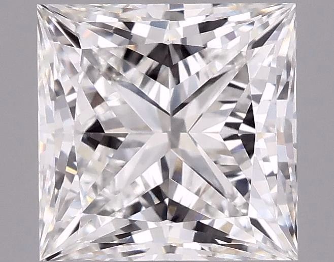2.21 ct. princess Lab Grown Diamond front image