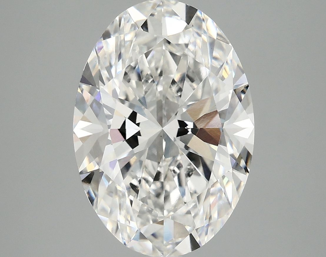 4.08 ct. oval Lab Grown Diamond front image