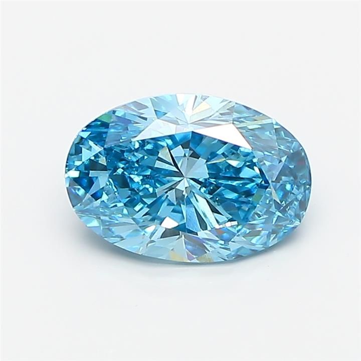 1.82 ct. oval Lab Grown Diamond front image