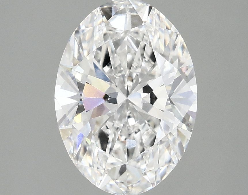 2.08 ct. oval Lab Grown Diamond front image