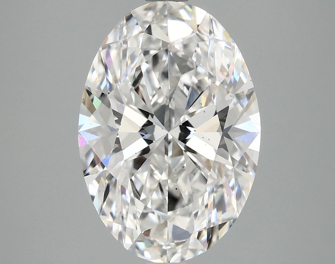 3.87 ct. oval Lab Grown Diamond front image