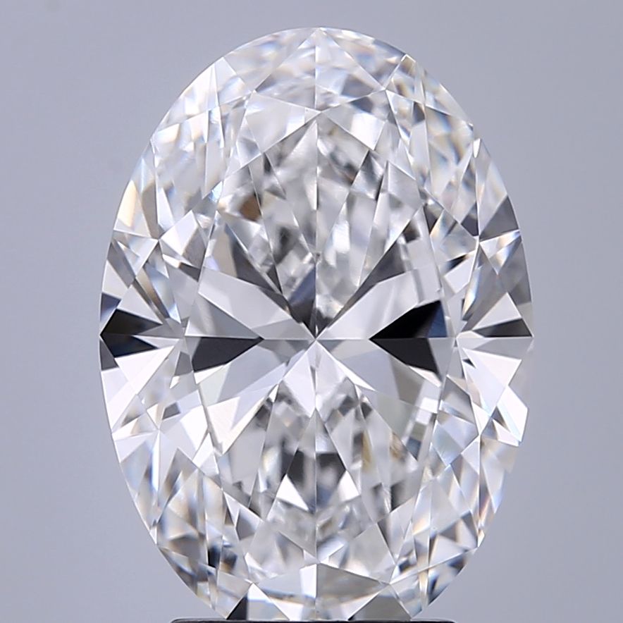 3.52 ct. oval Lab Grown Diamond front image