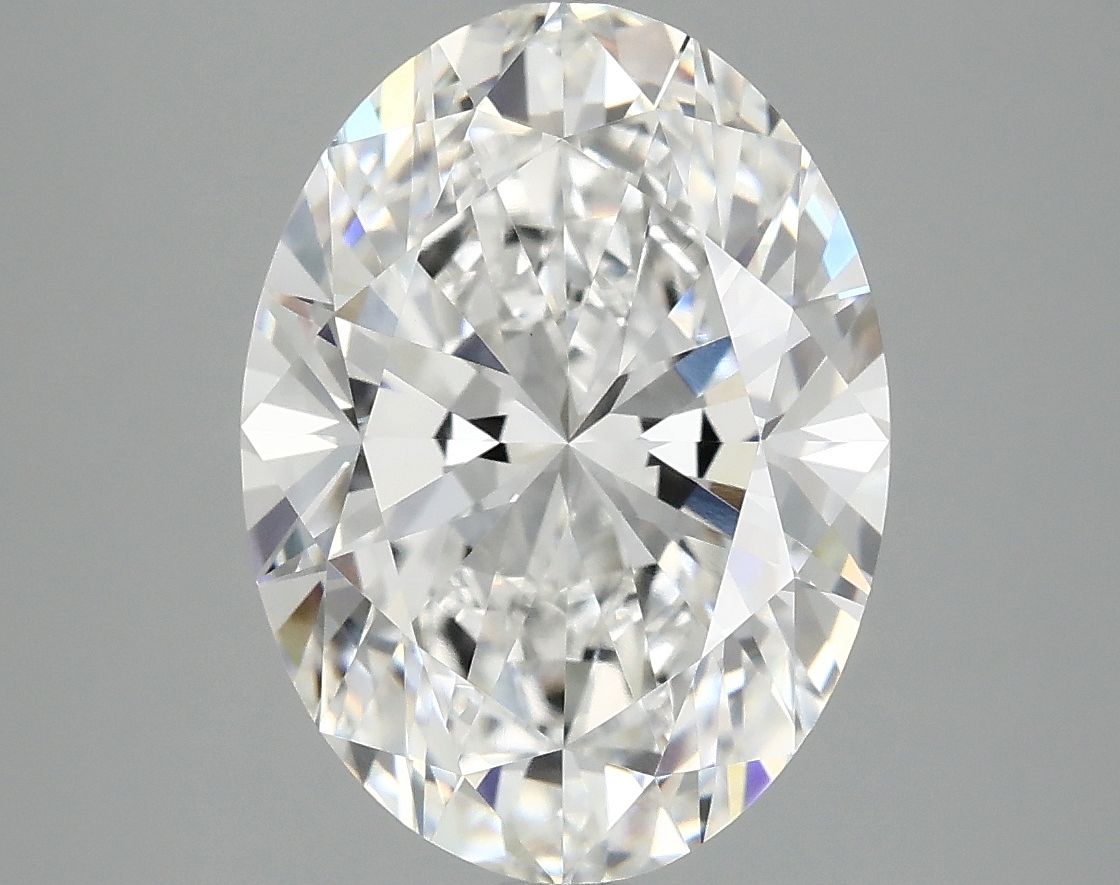 3.99 ct. oval Lab Grown Diamond front image